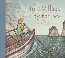 in a village by the sea
